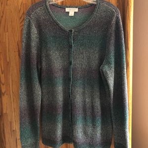 Christopher and Banks cotton/poly heavy sweater.